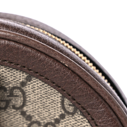 Gucci GG Supreme Monogram Web Mini Ophidia Round Backpack Brown 11 of 11