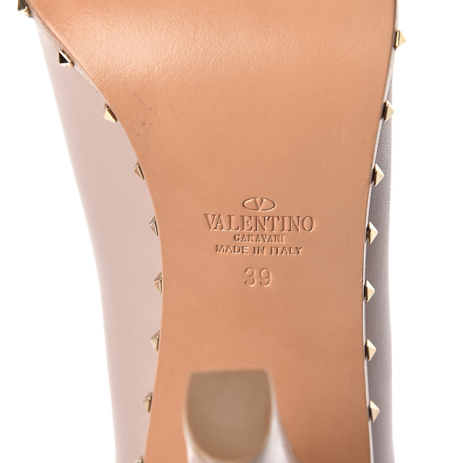 Valentino Garavani Nappa Soul Rockstud Boots 39 Poudre 5 of 6
