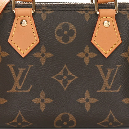 Louis Vuitton Monogram Nano Speedy Bandouliere 8 of 11