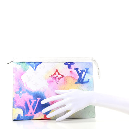 Louis Vuitton Monogram Watercolor Pochette Voyage MM Multicolor 2 of 9