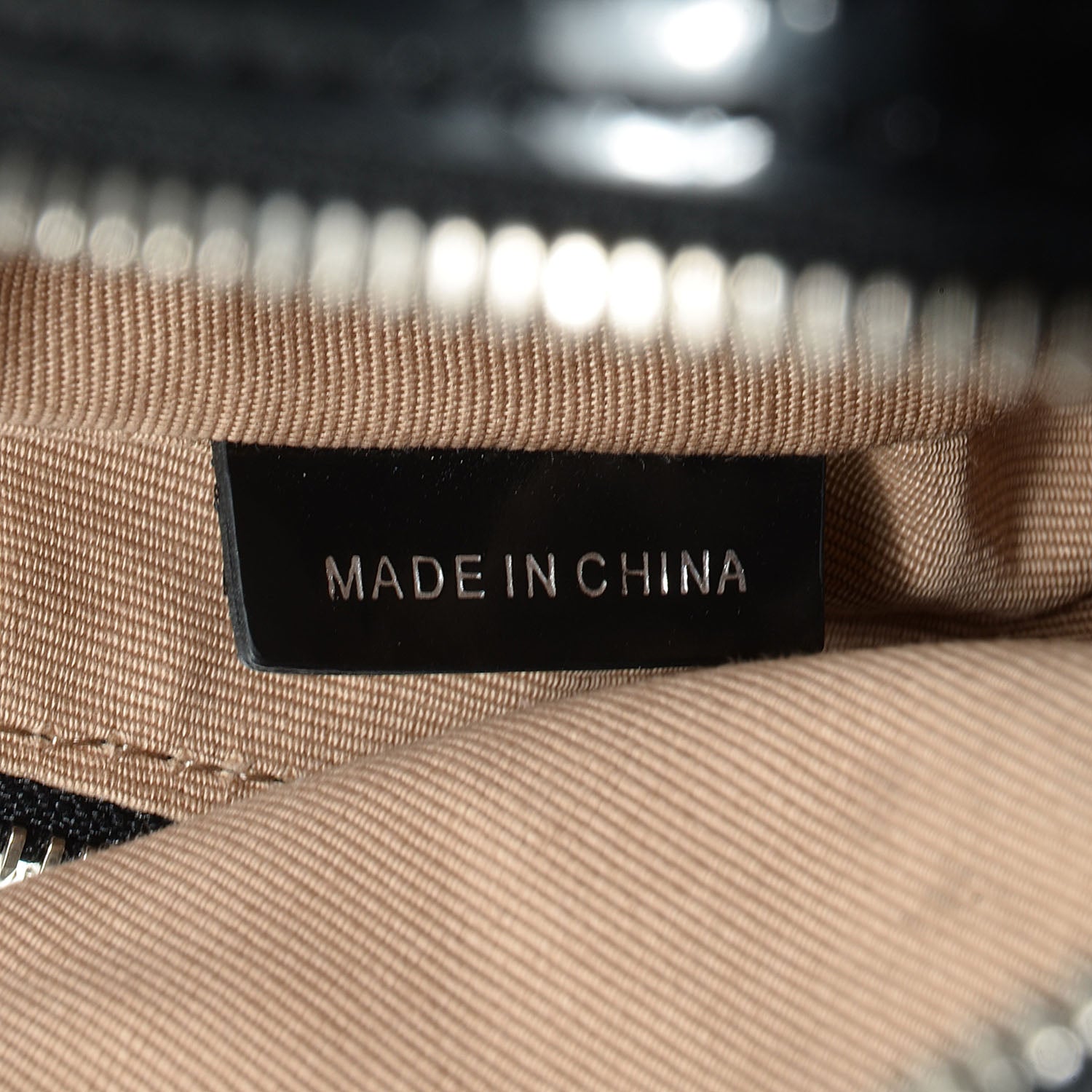 Burberry Patent Nova Check Sophie Satchel Black 8 of 8