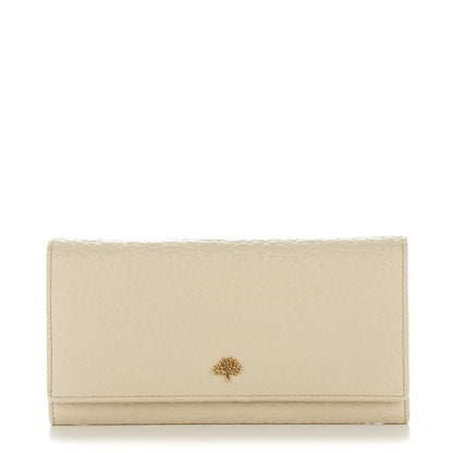 Mulberry Soft Large Grain Calfskin Eliza Continental Wallet Pear Sorbet 1 of 7