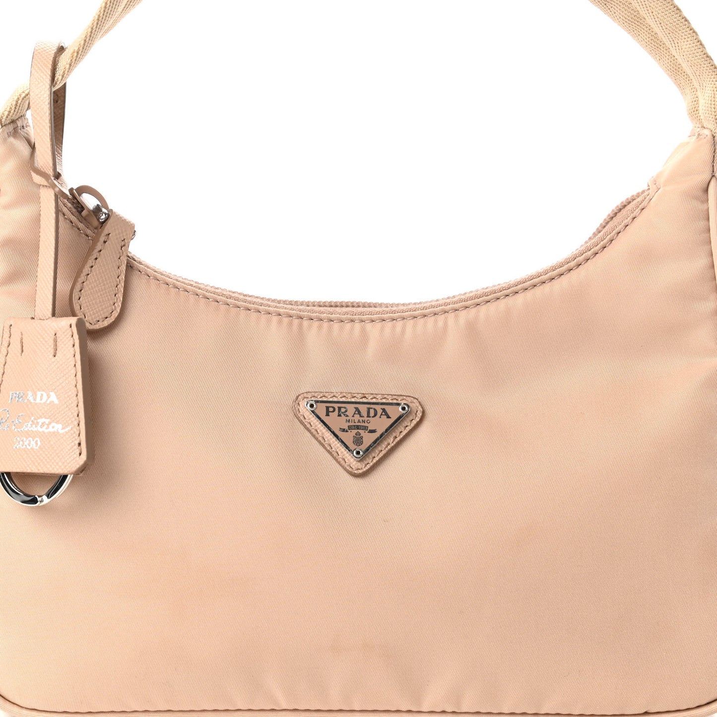 Tessuto Nylon Mini Re-Edition 2000 Bag Cammeo