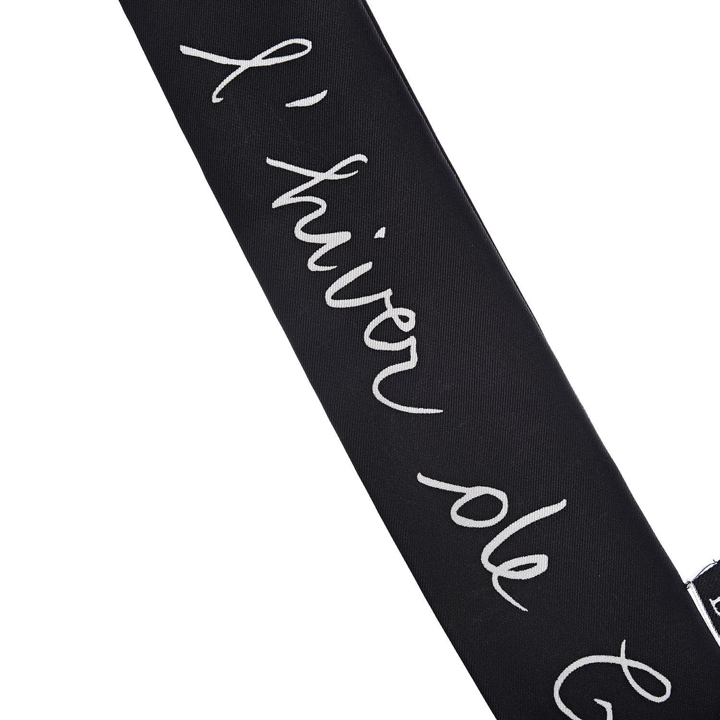 Silk L'Hiver Mitzah Scarf Black