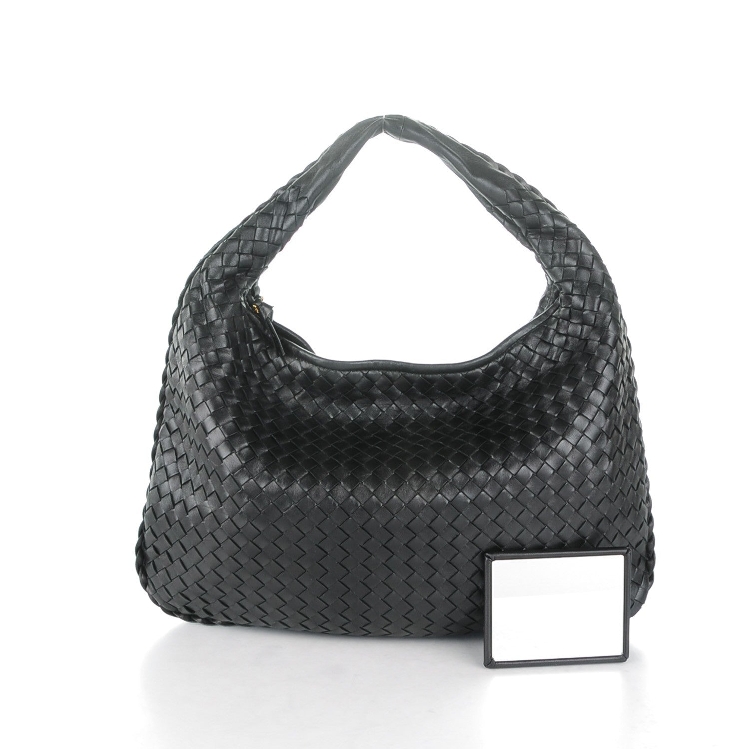 Bottega Veneta Nappa Intrecciato Medium Veneta Hobo Black 5 of 9