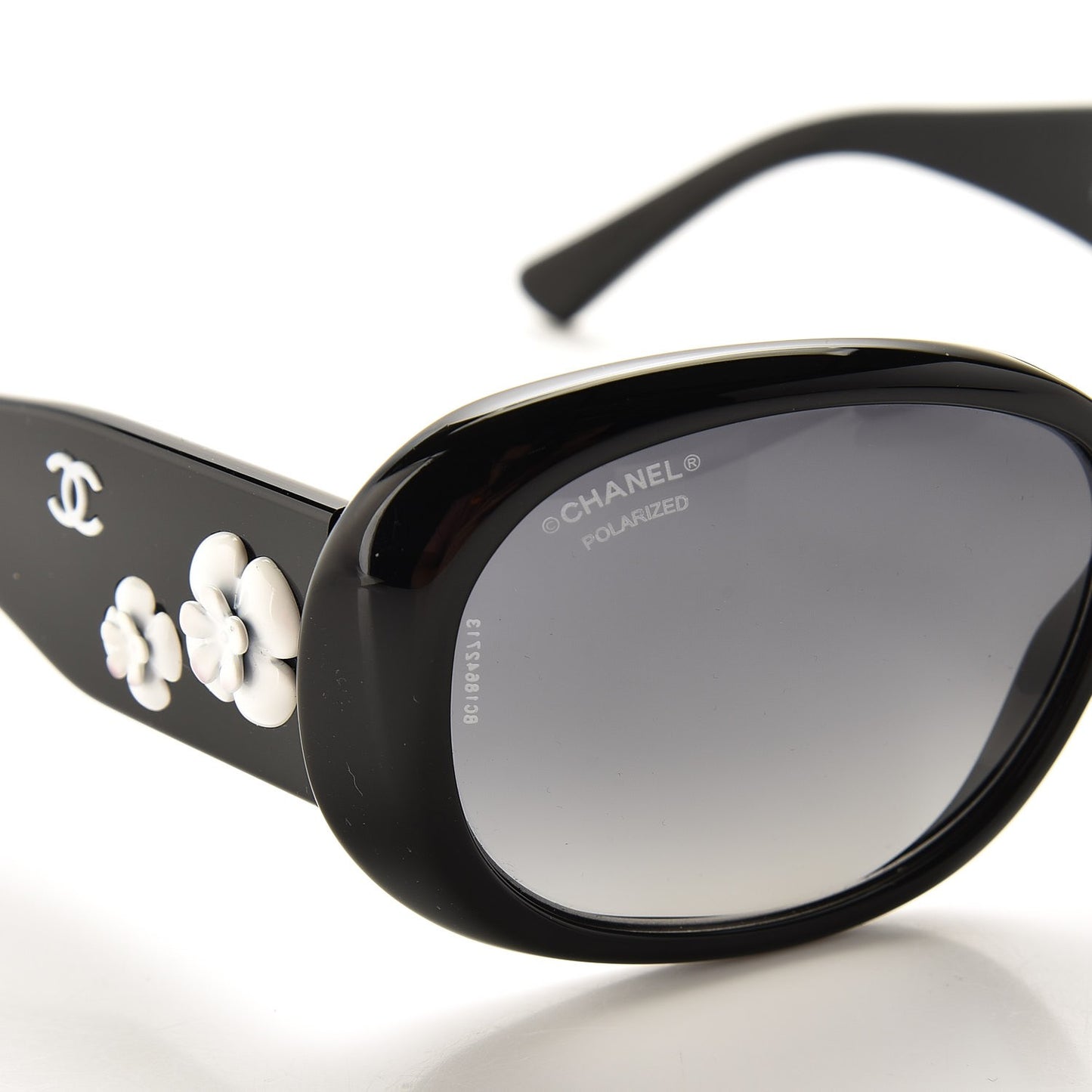 Camellia CC Sunglasses 5113 Black White