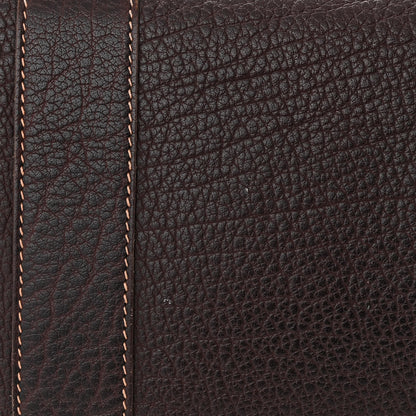 Hermes Buffle Skipper Toile Garden Party 36 MM Tote Marron Fonce 10 of 13