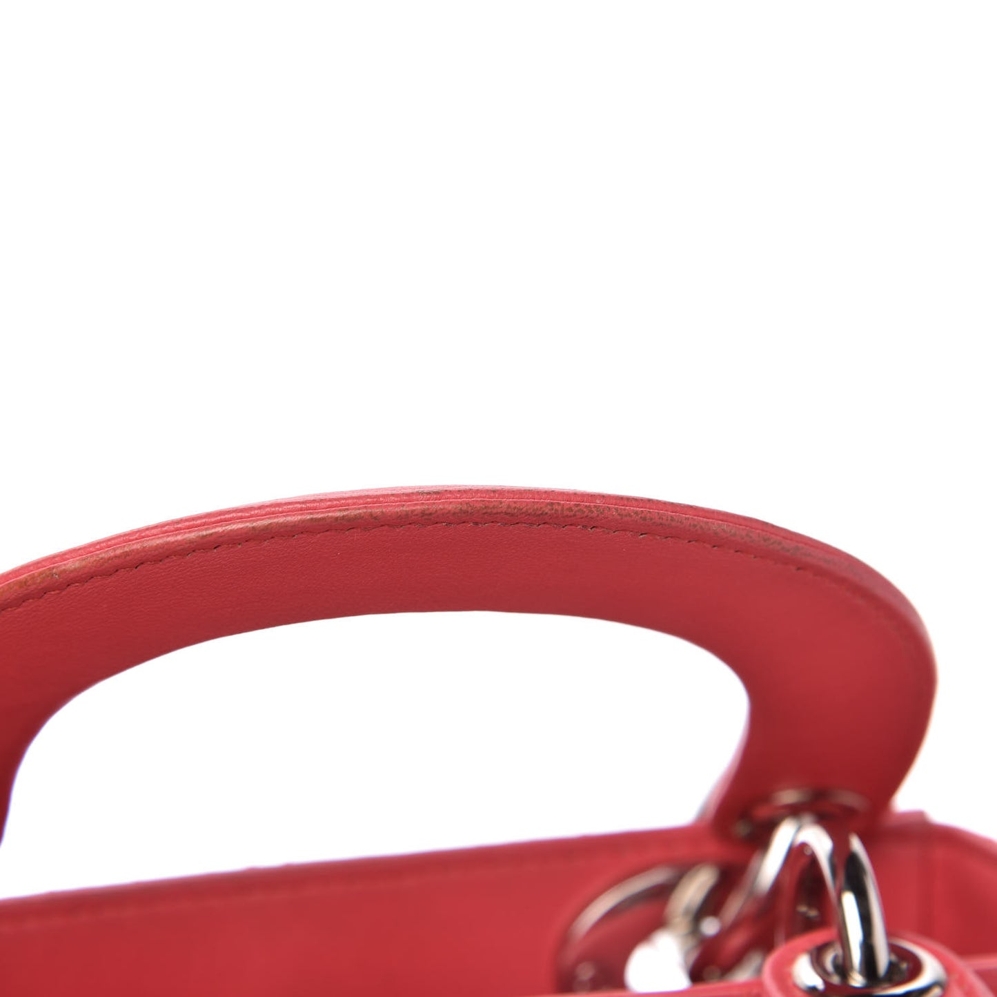 Lambskin Cannage Mini Lady Dior Pink