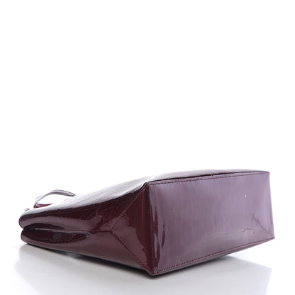 Louis Vuitton Vernis Wilshire MM Amarante 3 of 10