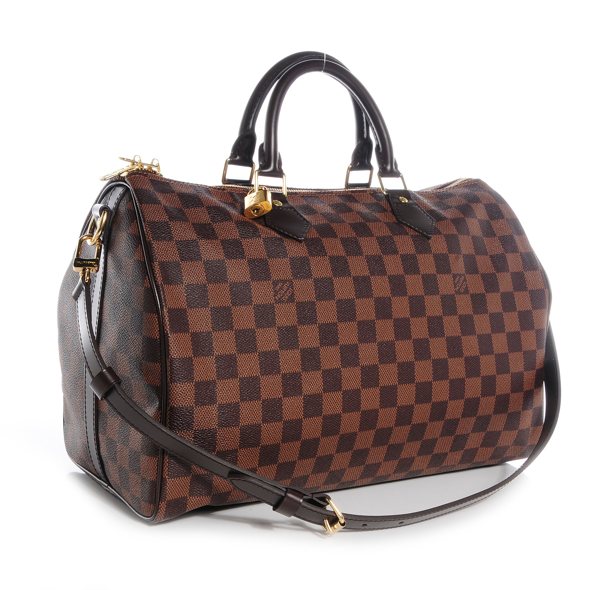 Louis Vuitton Damier Ebene Speedy Bandouliere 35 3 of 6