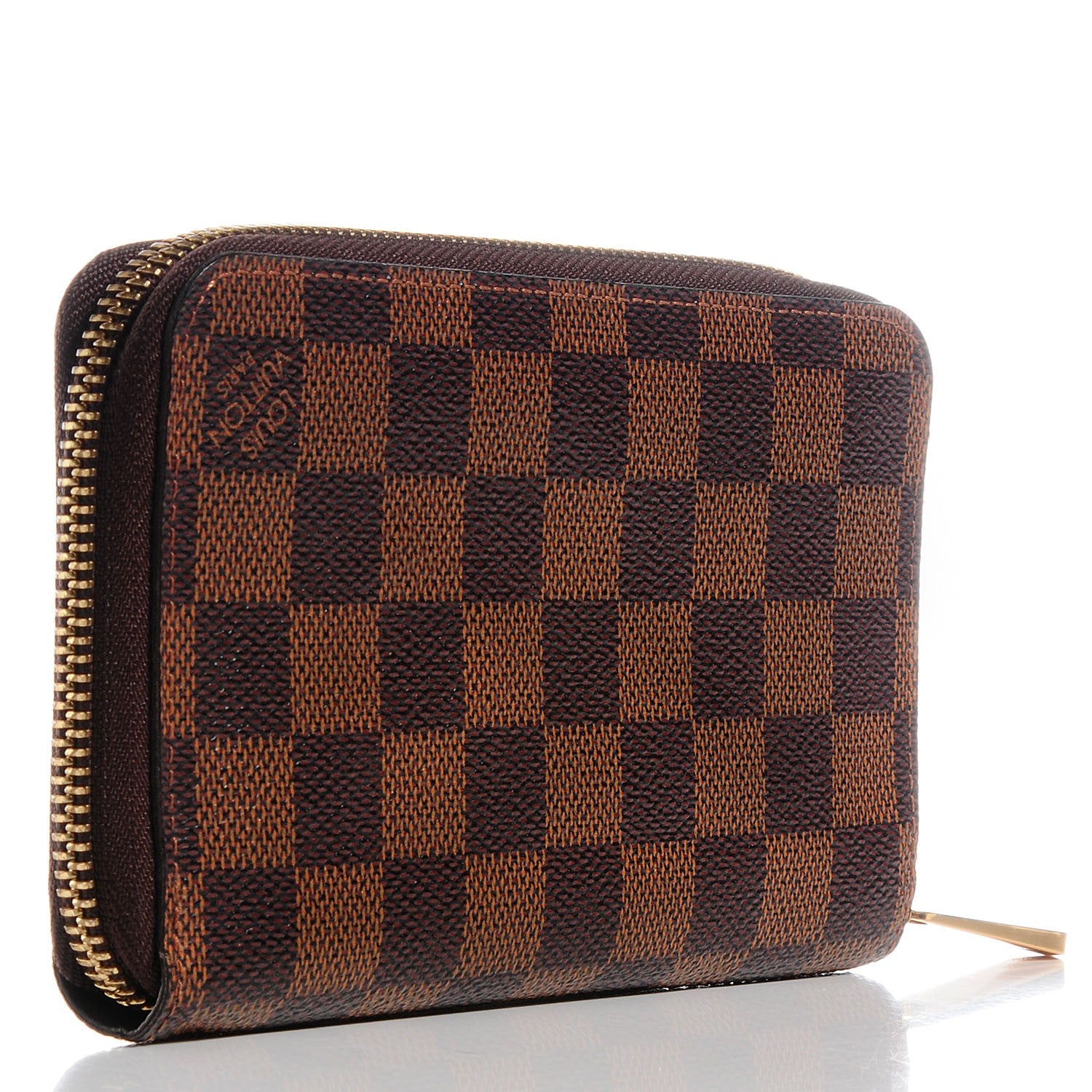 Louis Vuitton Damier Ebene Zippy Compact Wallet 3 of 7