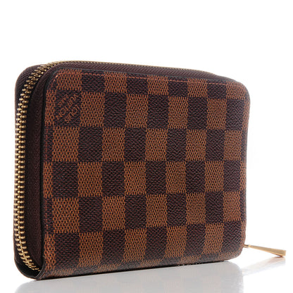 Louis Vuitton Damier Ebene Zippy Compact Wallet 3 of 7