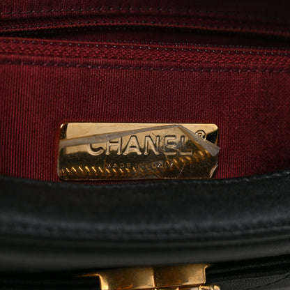 Chanel Goatskin Quilted Chanel 19 Camera Case Black 6 of 9