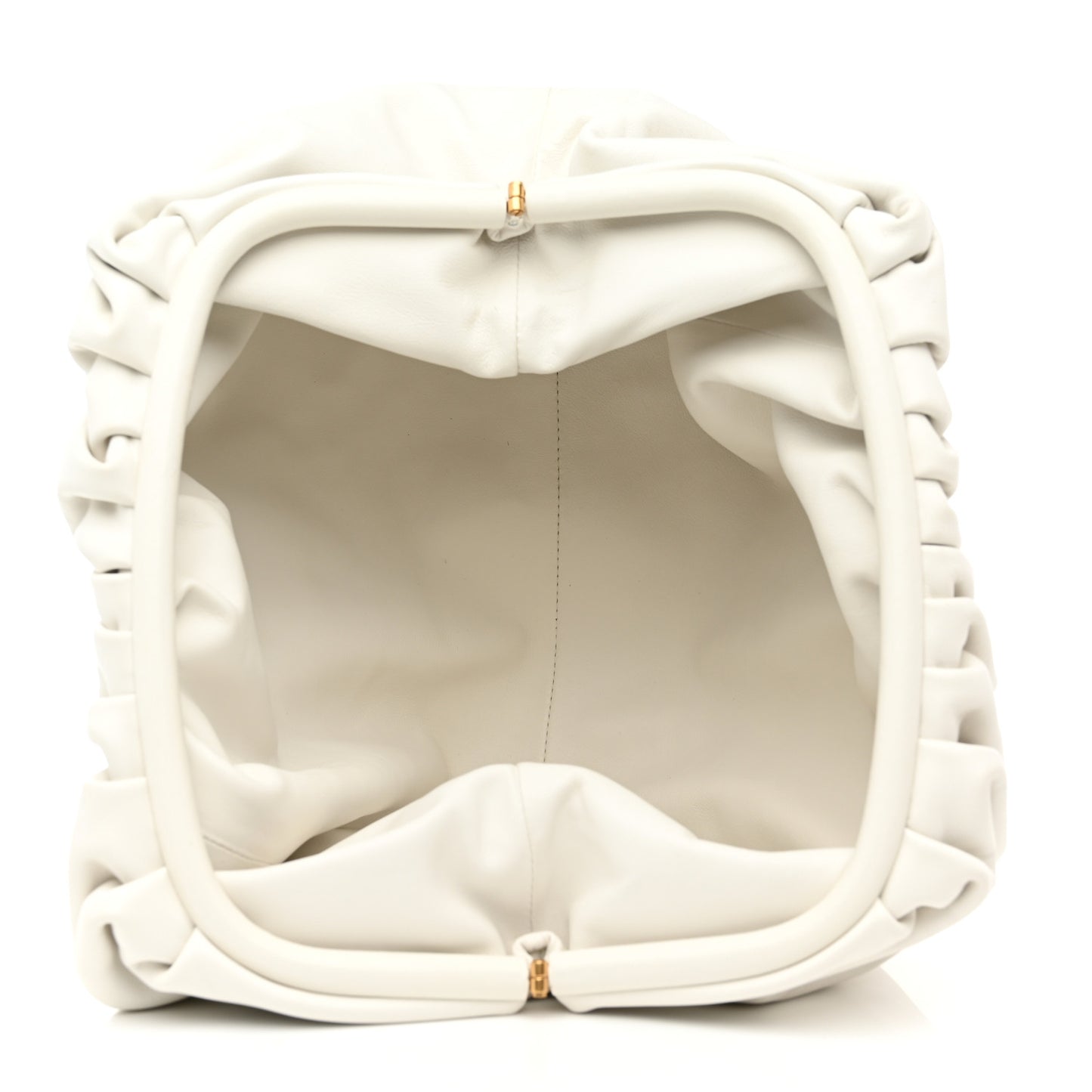 Smooth Butter Calf The Pouch Oversized Clutch Mist