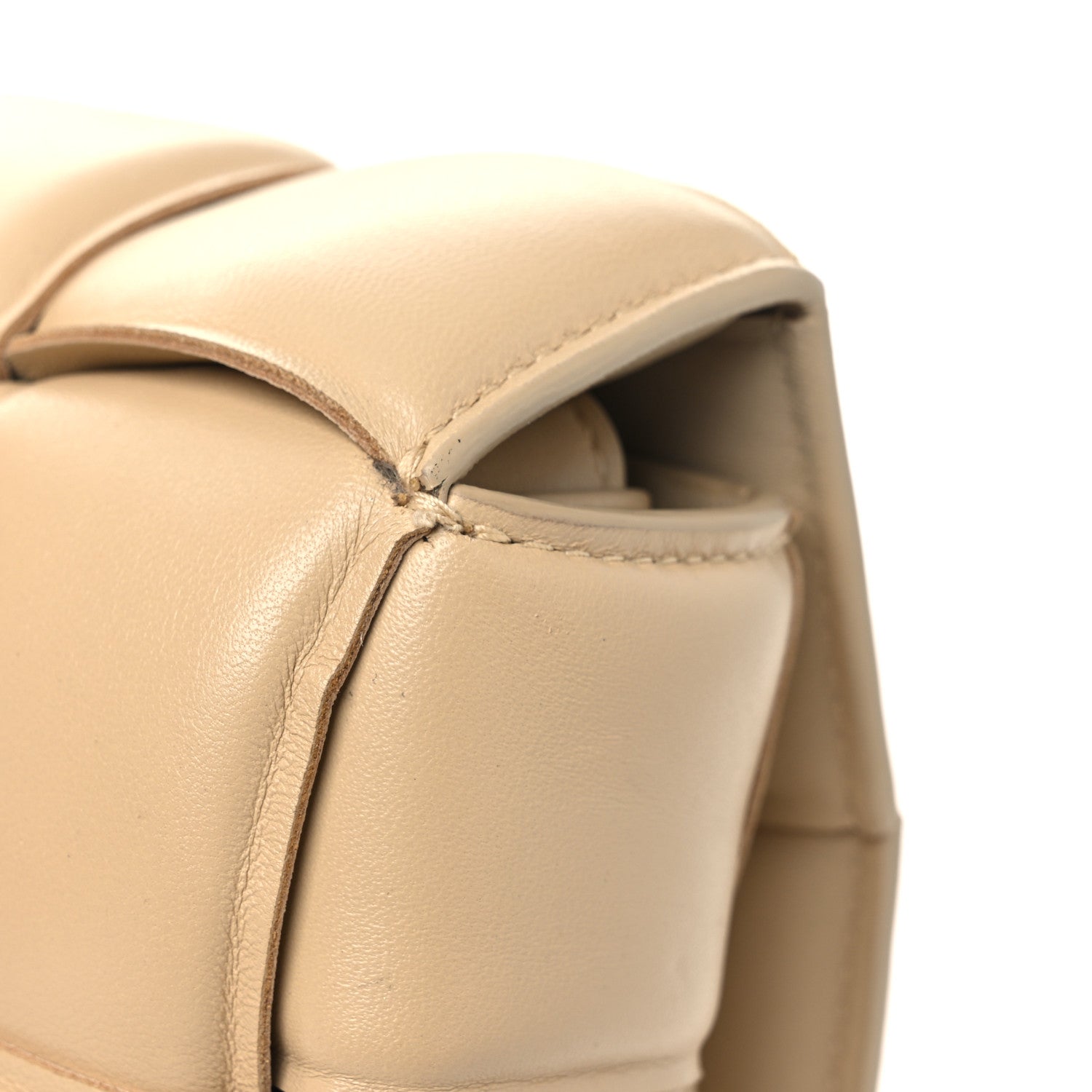 Bottega Veneta Nappa Maxi Intreccio Padded Cassette Crossbody Bag Porridge 11 of 12