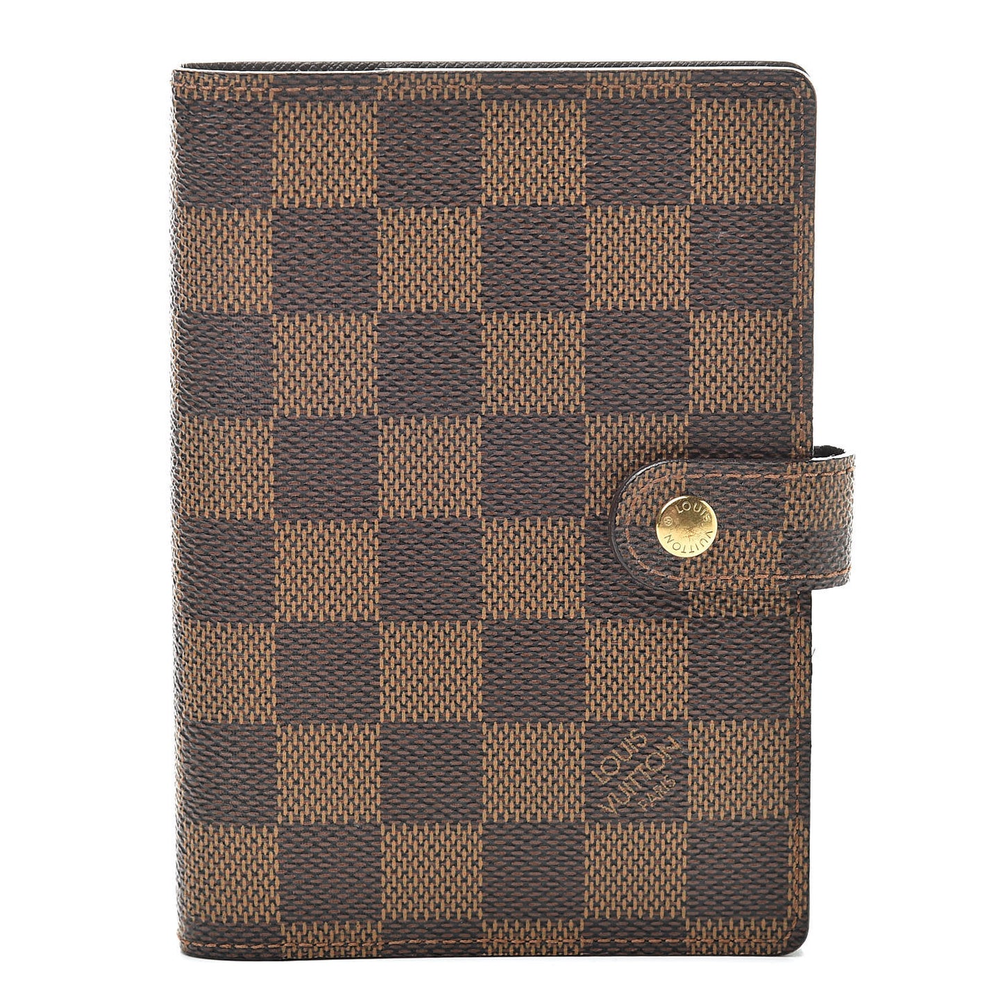 Damier Ebene Small Ring Agenda Cover