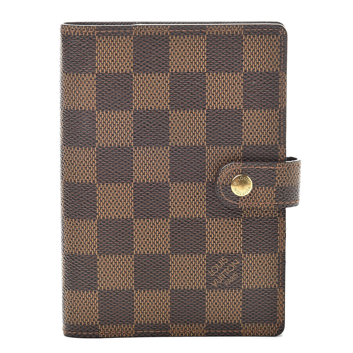 Louis Vuitton Damier Ebene Small Ring Agenda Cover 1 of 8