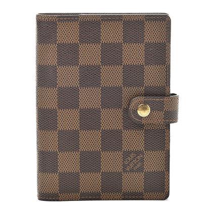 Louis Vuitton Damier Ebene Small Ring Agenda Cover 1 of 8