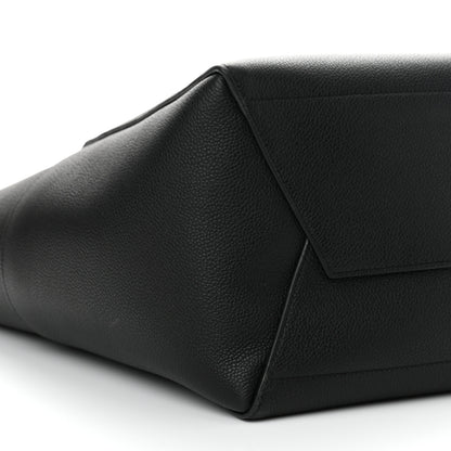 Celine Soft Grained Calfskin Sangle Bucket Bag Black 8 of 10
