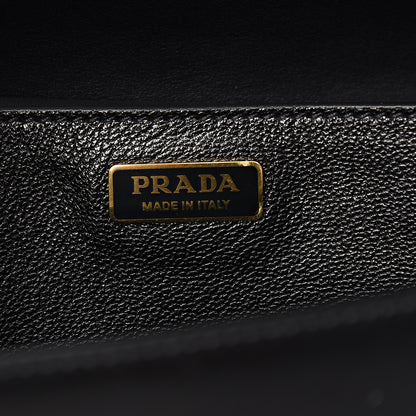 Prada City Calf Saffiano Large Cahier Bag Black 5 of 8