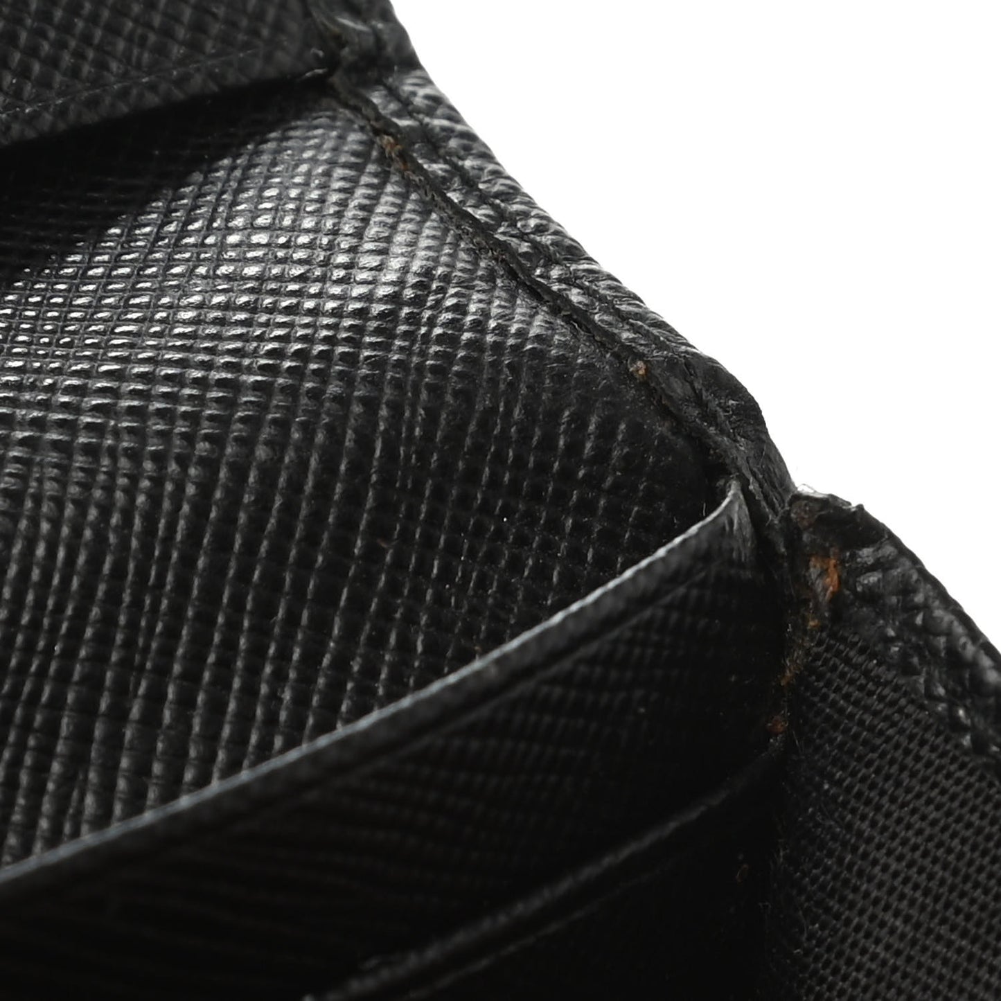 Saffiano Metal Continental Flap Wallet Black