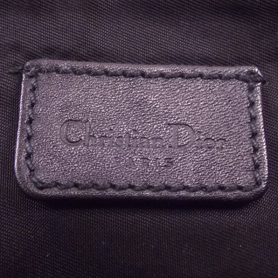 Christian Dior Monogram Mini Saddle Pochette Navy 7 of 9