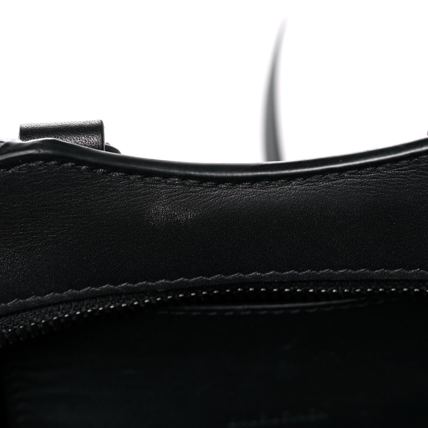 Smooth Calfskin Neo Classic Black Hardware Nano City Crossbody Black