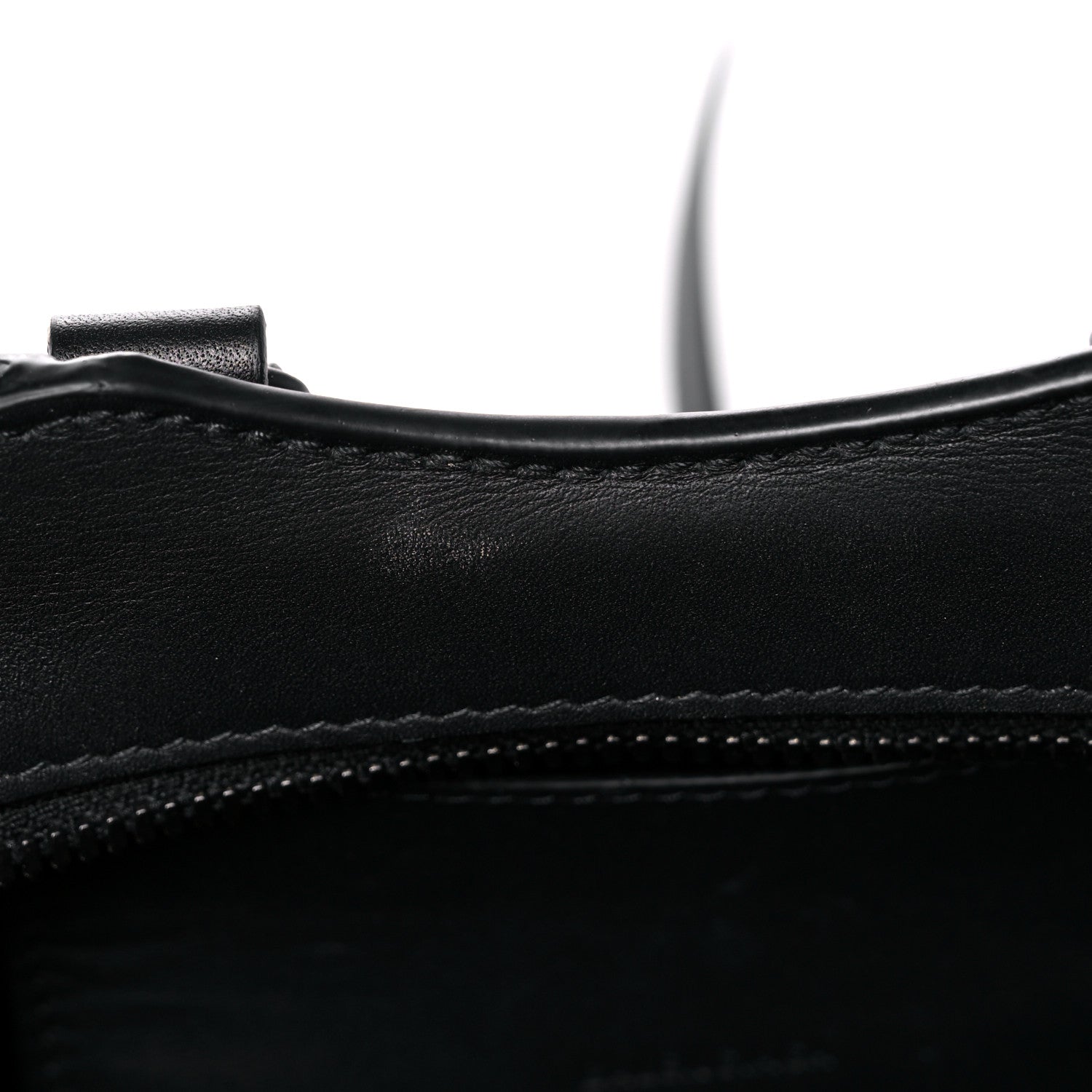 Balenciaga Smooth Calfskin Neo Classic Black Hardware Nano City Crossbody Black 12 of 17
