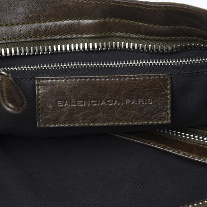 Balenciaga Chevre Giant 21 Silver Hardware City Vert Fonce 5 of 14