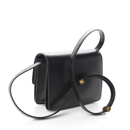 Celine Box Calfskin Small Classic Box Flap Bag Black 2 of 10