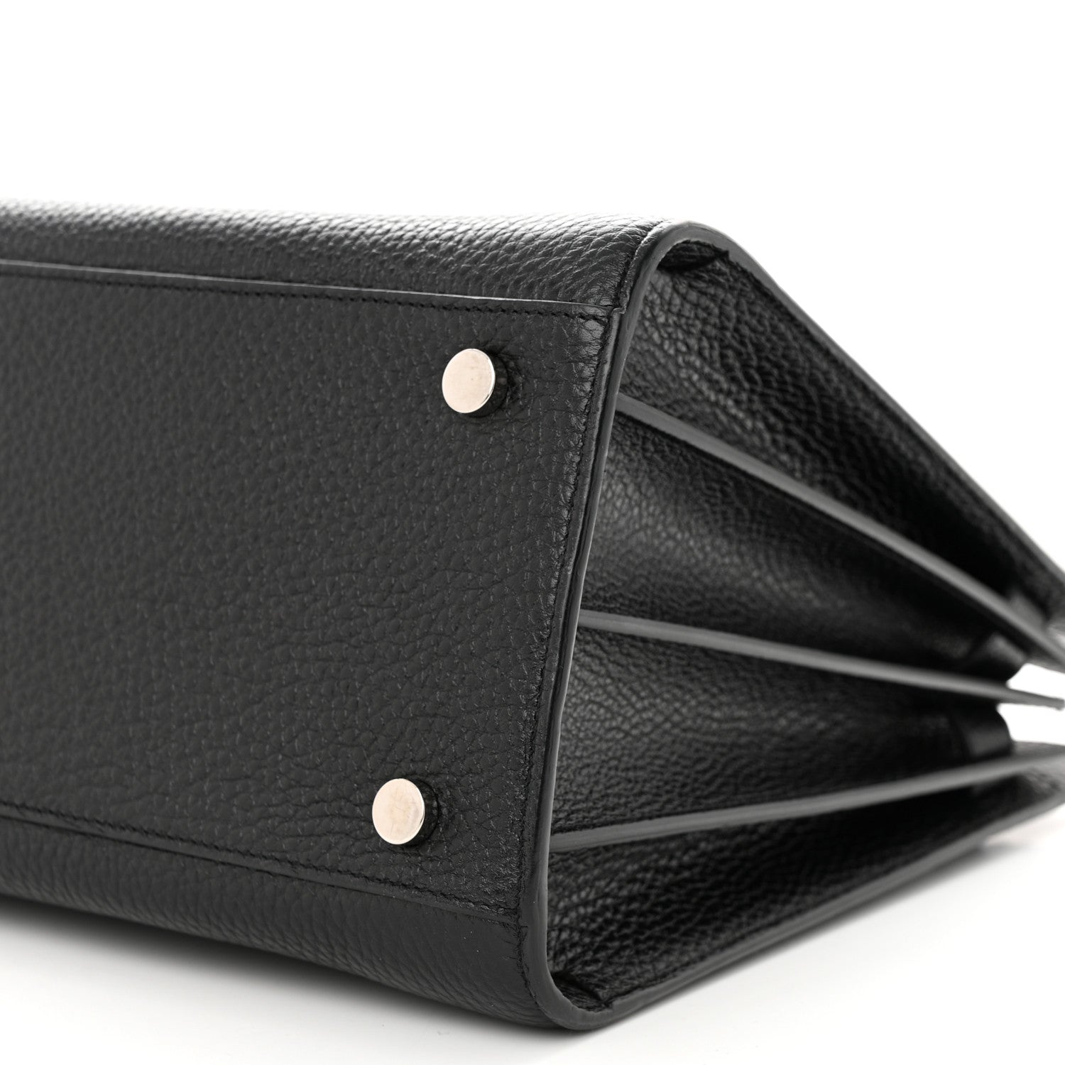 Saint Laurent Grained Calfskin Small Sac De Jour Black 10 of 10