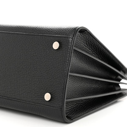 Saint Laurent Grained Calfskin Small Sac De Jour Black 10 of 10