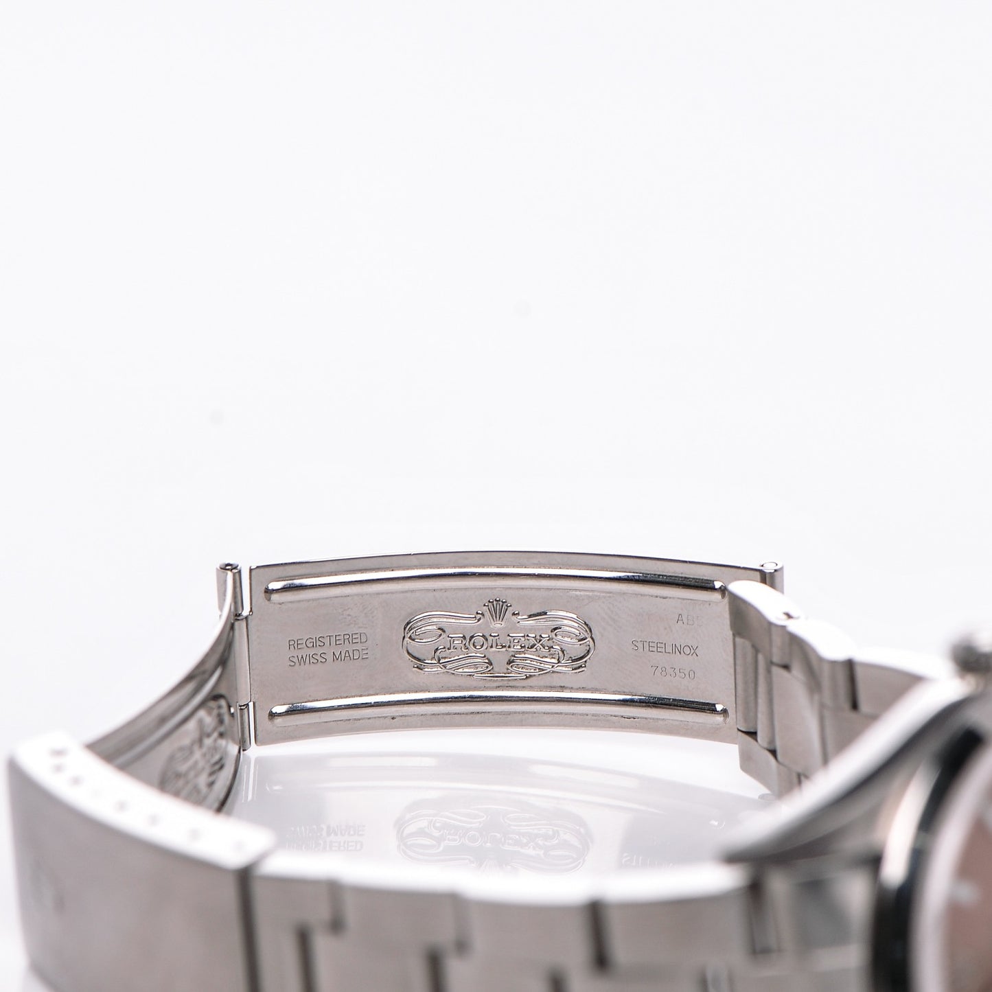 Stainless Steel 34mm Air-King Oyster Perpetual Precision Watch Pink 14000