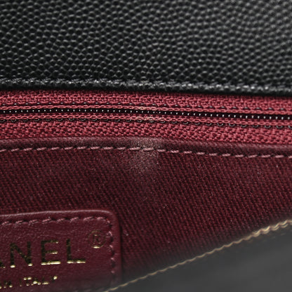 Chanel Caviar Quilted Small Coco Handle Flap Black 10 of 10