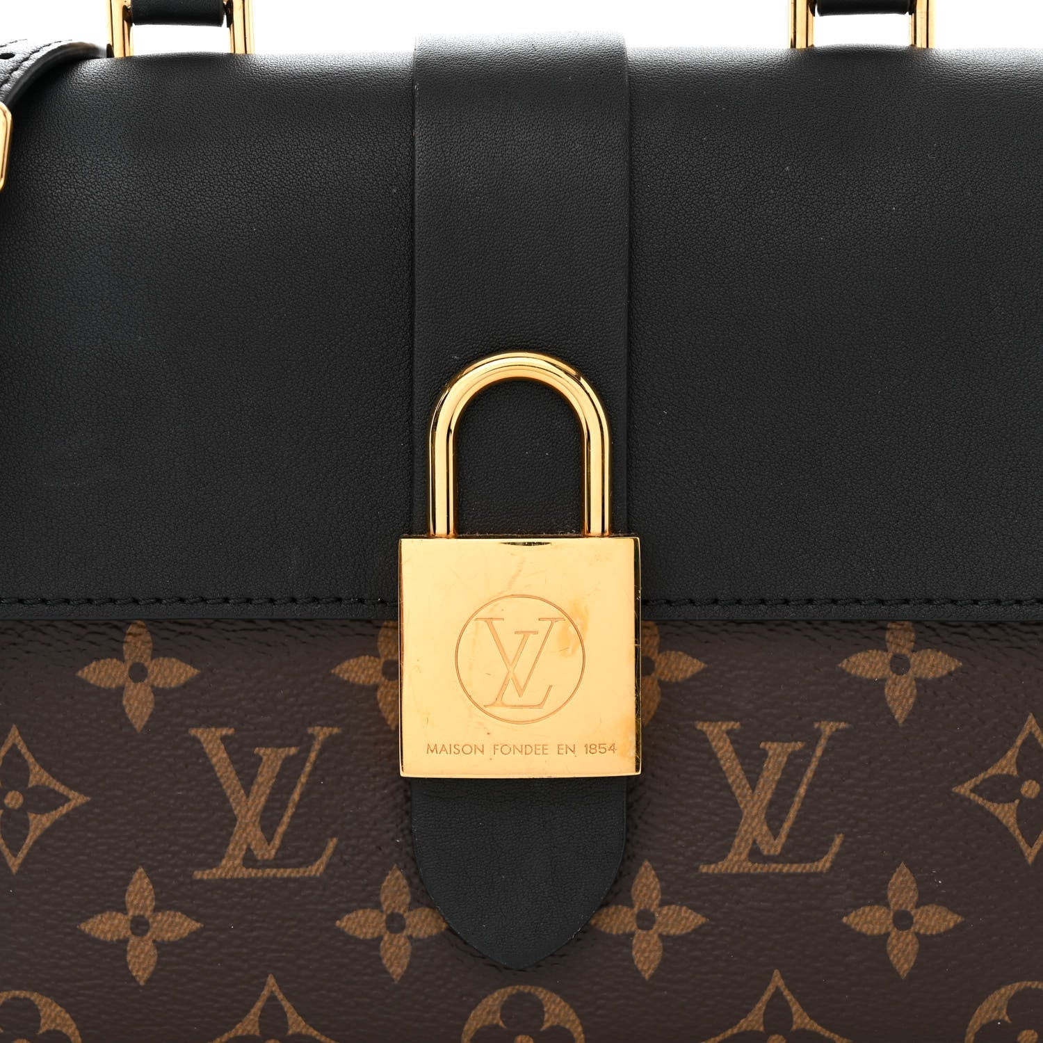 Louis Vuitton Monogram Locky BB Black 8 of 10