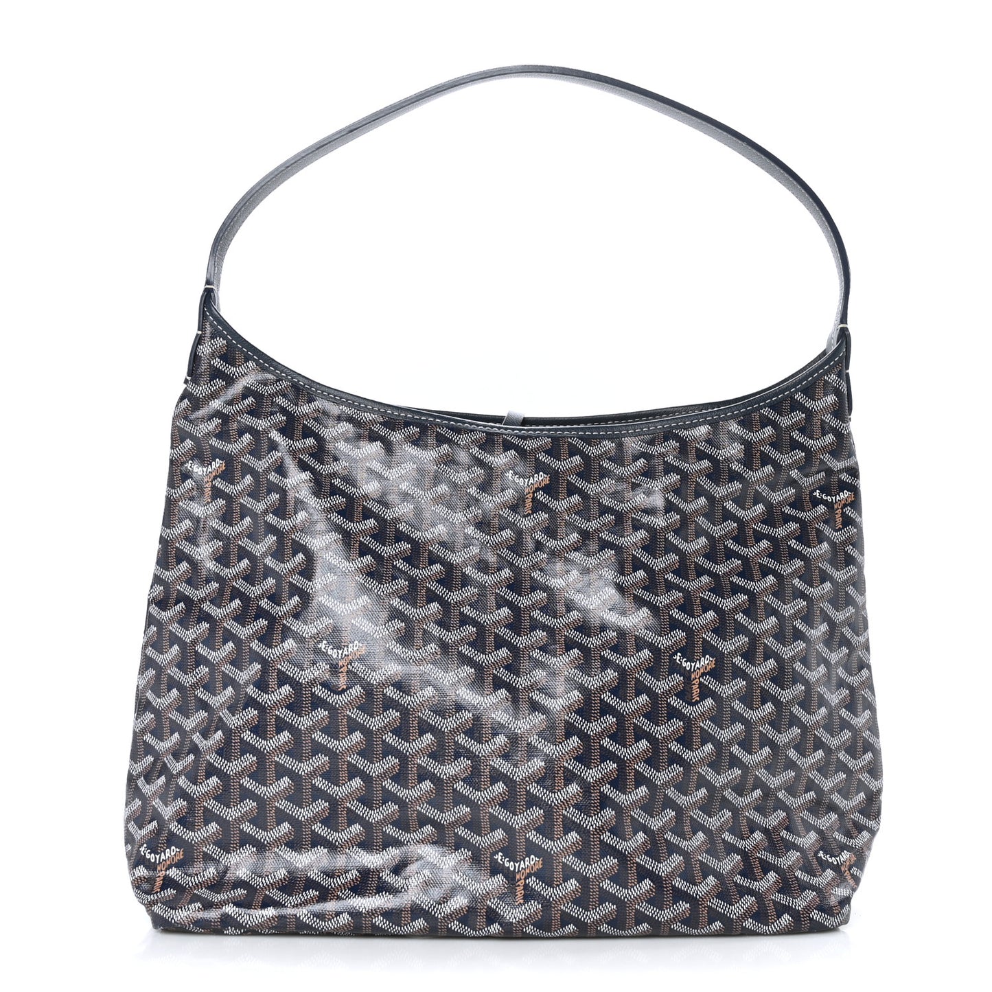 Goyardine Boheme Hobo Navy Blue
