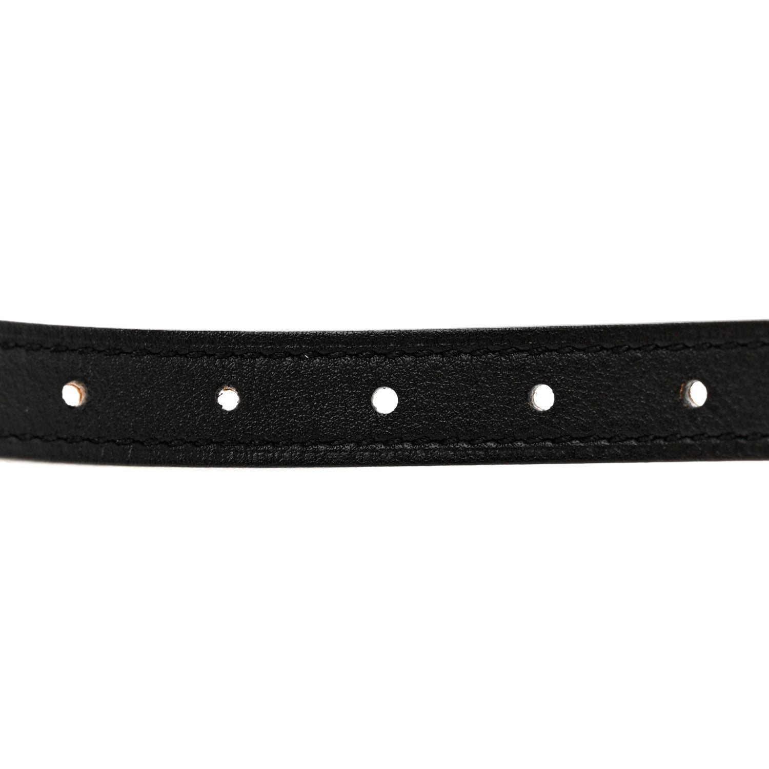 Hermes Swift Epsom 13mm Gamma Belt 75 Black Gold 5 of 5