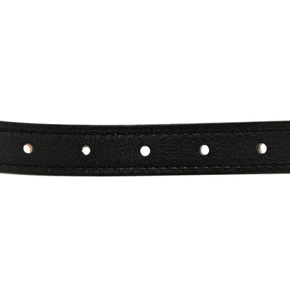 Hermes Swift Epsom 13mm Gamma Belt 75 Black Gold 5 of 5