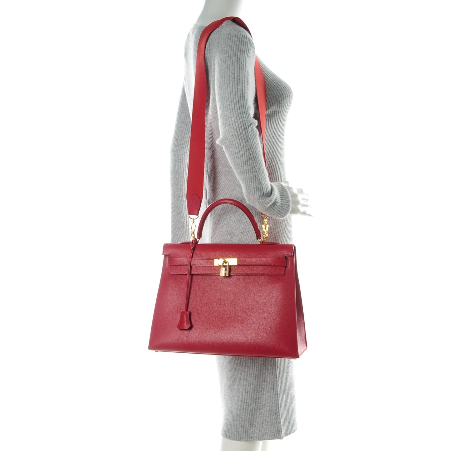 Courchevel Kelly Sellier 35 Rouge Vif