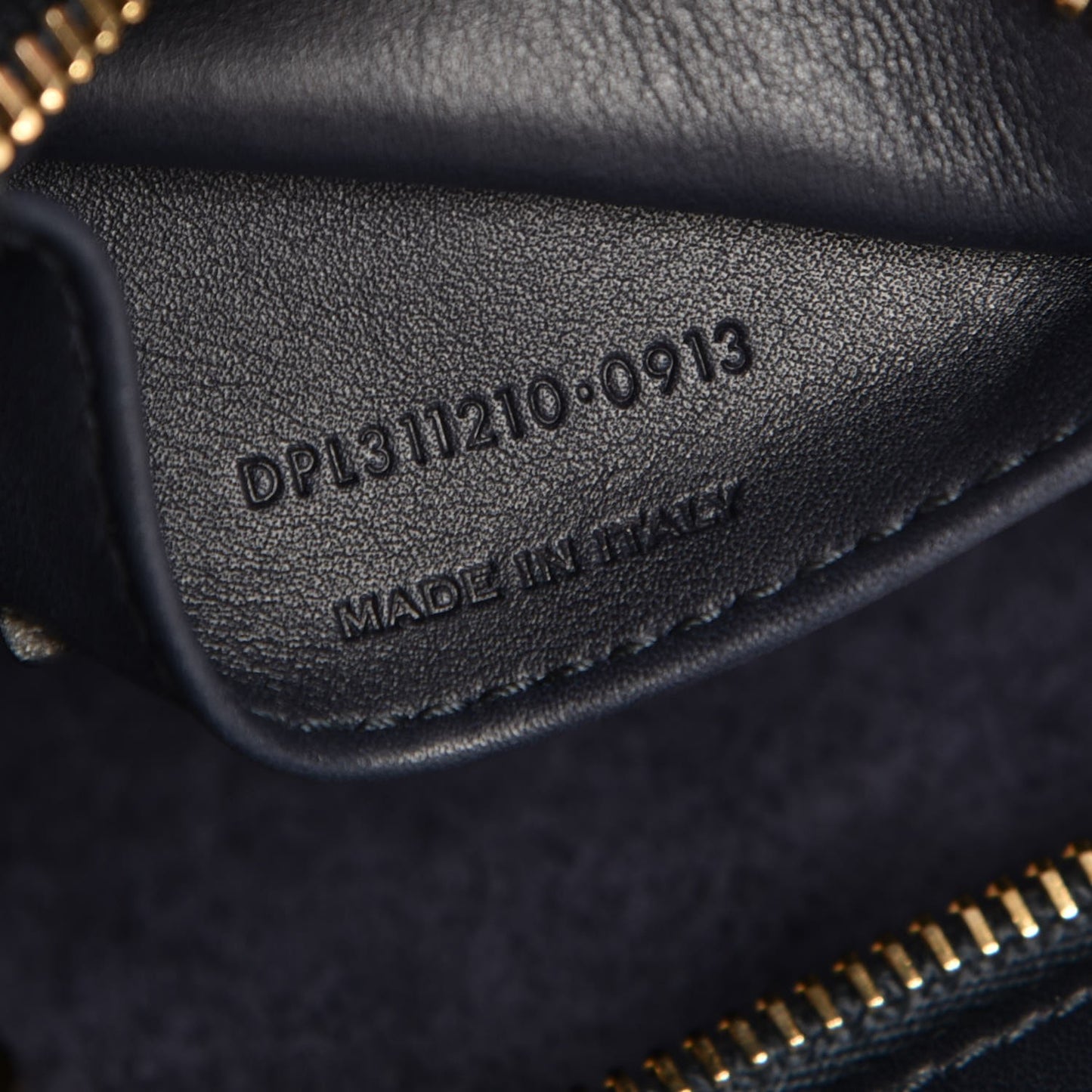 Calfskin Small Classic Y Cabas Navy Blue