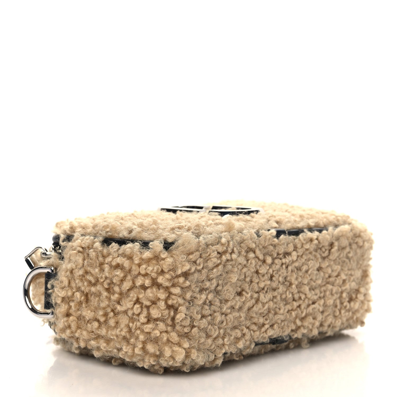Marc Jacobs Shearling Snapshot The Teddy Camera Bag Beige 3 of 7