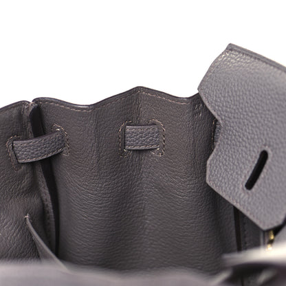 Hermes Togo Birkin 25 Etain 16 of 34