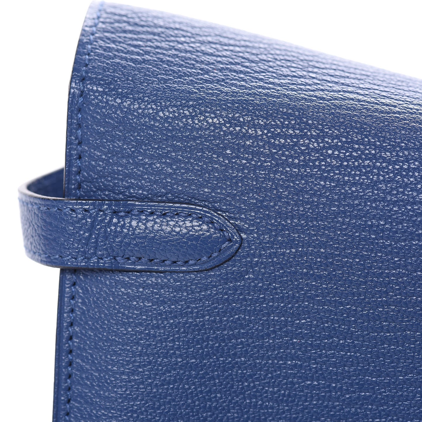 Chevre Mysore Kelly Longue Wallet Bleu Brighton