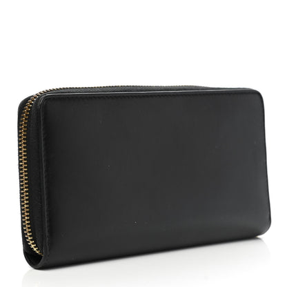 Gucci Smooth Calfskin Zip Around Wallet Black 3 of 14