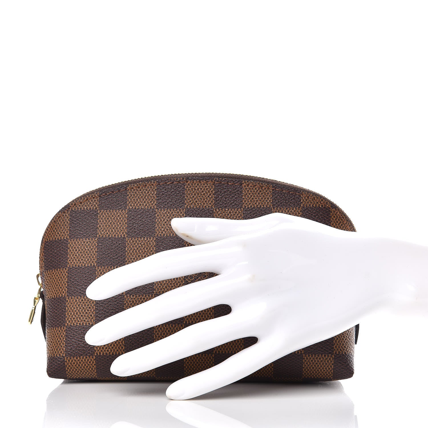 Louis Vuitton Damier Ebene Cosmetic Pouch 2 of 9
