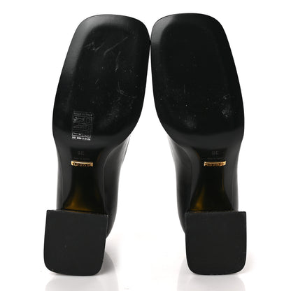 Gucci Malaga Kid Horsebit 75mm Pumps 38 Black 5 of 8
