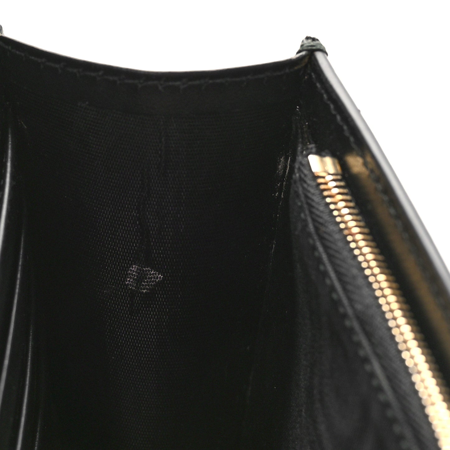 Guccissima Signature Bowy Chain Wallet Black