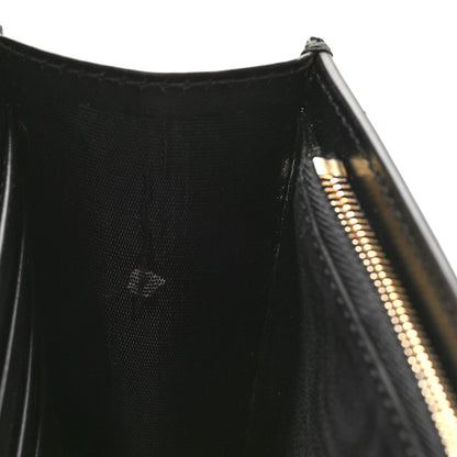 Gucci Guccissima Signature Bowy Chain Wallet Black 12 of 13
