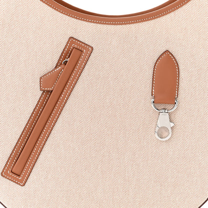 Hermes Canvas Swift Arcon Beige Gold 8 of 11