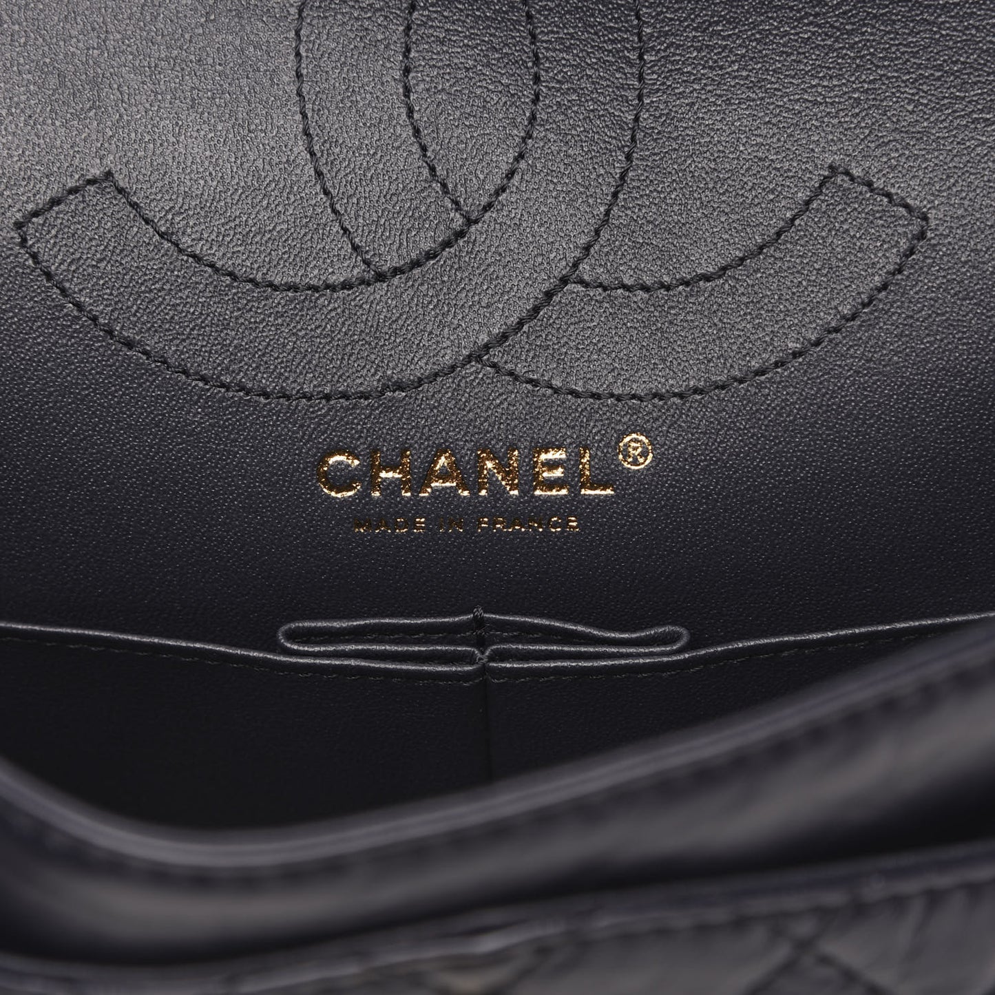 Aged Calfskin Quilted 2.55 Reissue 225 Flap Navy